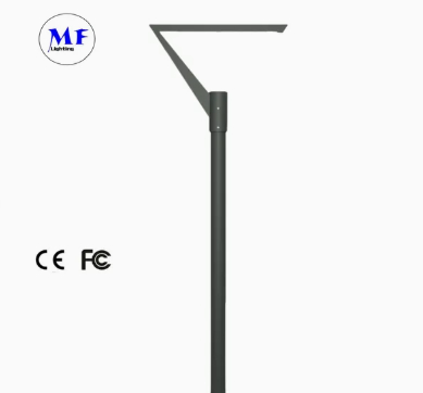 Luz de calle solar LED para jardín, aluminio. Impermeable, instalación rápida, PV, caminos, plazas, aceras, patios