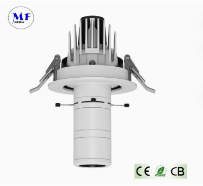 LED Logotipo Gobo Proyector Luz UV ND Zoomable Extensión IP65 Ra97+ Centro de Exposiciones de contorno