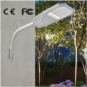 Luz de pared solar LED para jardín, aluminio, impermeable, 200W, IP65, IK08, compacta, para parques, senderos, aceras y carreteras
