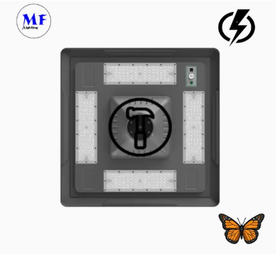 Luz de pared solar LED para jardín, impermeable, 40W, IP65, Ik08, para parque, camino, aceras, escuela, patio