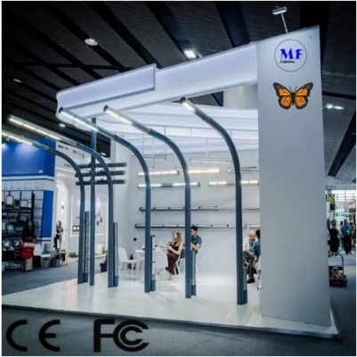 Luz LED de jardín para calle, aluminio. Poste impermeable, instalación rápida, plateado, para pasos elevados, patio, carretera, pared