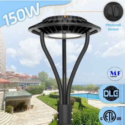 Luz de jardín LED Ajustable Antimodedad IP65 150W Inmune a agua 140lm/W Negro El jardín de la hada