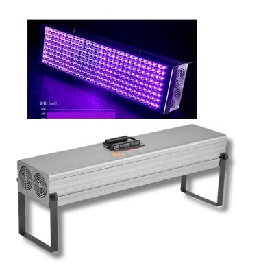 Lámpara UV LED de fábrica, PC de aluminio, colgante, 120W, IP43, para detección de billetes, orina de mascotas, curado de uñas de gel, tinta, solidificación de resina, pintura e impresión UV