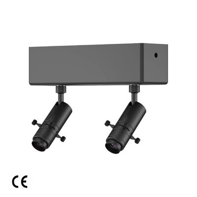 Alta definición 15 ° ~ 36 ° / 55 ° Zoomable Smart Control LED Contour Spotlight Conformable Track Light Proyector Gobo para museos y galerías de arte Comercial