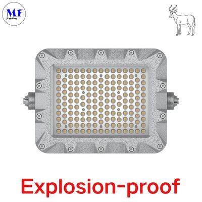 Precio de fábrica 400W Luz de inundación a prueba de explosión IECEx ATEX fundición a presión de aluminio IP66 IK08 Gas de petróleo Minería Química Marina industria de peligrosidad Luz a prueba de explosión LED