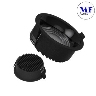 Luces de baja potencia de baja potencia 7W/10W/12W/15W/18W/20W/25W/30W/35W/40W/45W/50W/60W/70W/80W/100W 160LM/W CCT Ajustable de luz ancha Dali LED