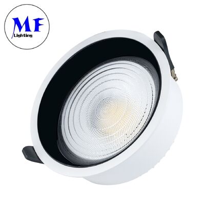 Luz empotrada antideslumbrante para techo SMD LED Downlight 7W10W18W30W50W100W, haz de 120°, regulable TRIAC/0-10V/DALI-2, 160LM/W CRI90, 5 años de garantía