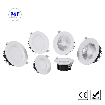 Precio de fábrica IP40 SMD LED Receso del techo Downlight, Triac 0-10V Dali Dali-2 Dt6 Dt8 Dimmable, Smart Zigbee Tuya Wifi Control, Interior abajo luz para la oficina