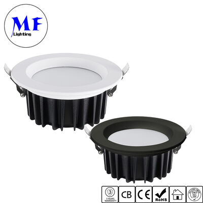 Precio de fábrica IP40 CCT LED sintonizable SMD con relieve 20W 25W 50W Dimmable anti-reflejo Techo abajo luz con difusor de PC lechoso para el salón de exposición en el hogar