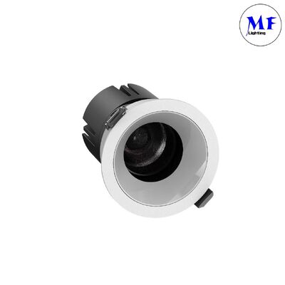 7W 10W 12W 15W 25W Iluminación Interior Empotrada Alto Lumen 110-120LM/WÁngulo Inteligente DIP CCT Ajustable Triac 0-10V Dali Dali Regulable Hotel Luz Empotrada LED